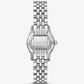 Petite Lexington Pavé Silver-Tone Watch