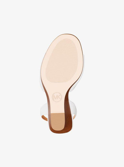 Carson Leather Wedge Sandal