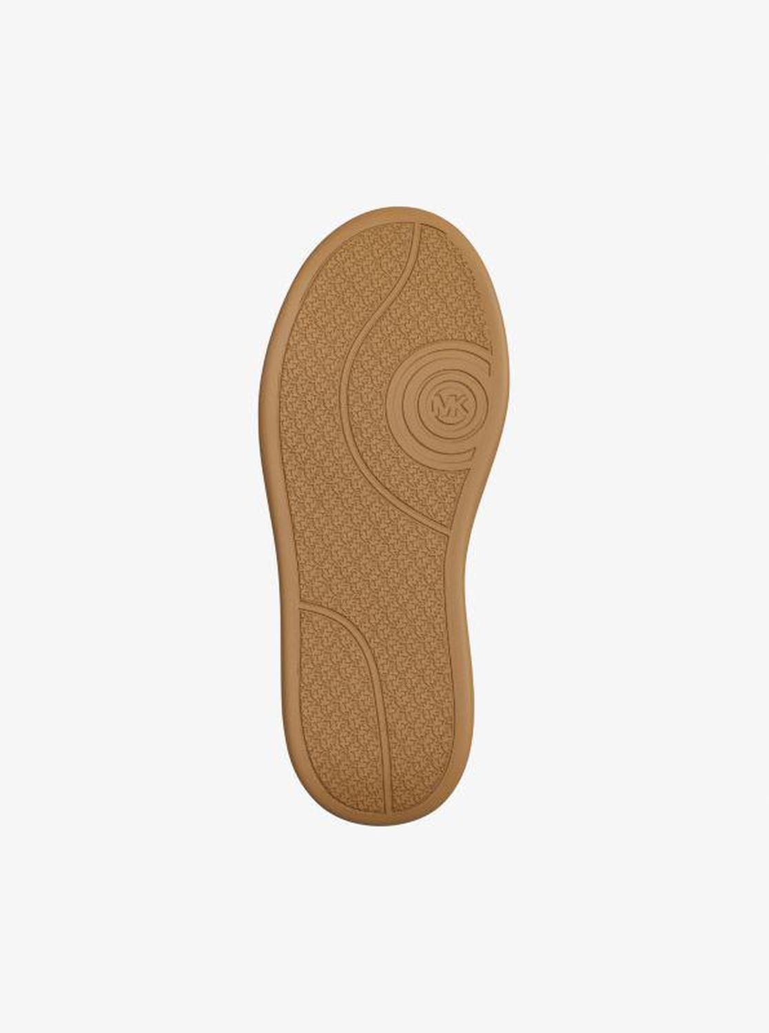 Hayes Snake Embossed Leather Platform Sneaker