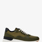 Trevor Leather and Corded Twill Trainer