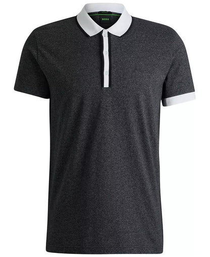 Men’s Striped Trim Polo