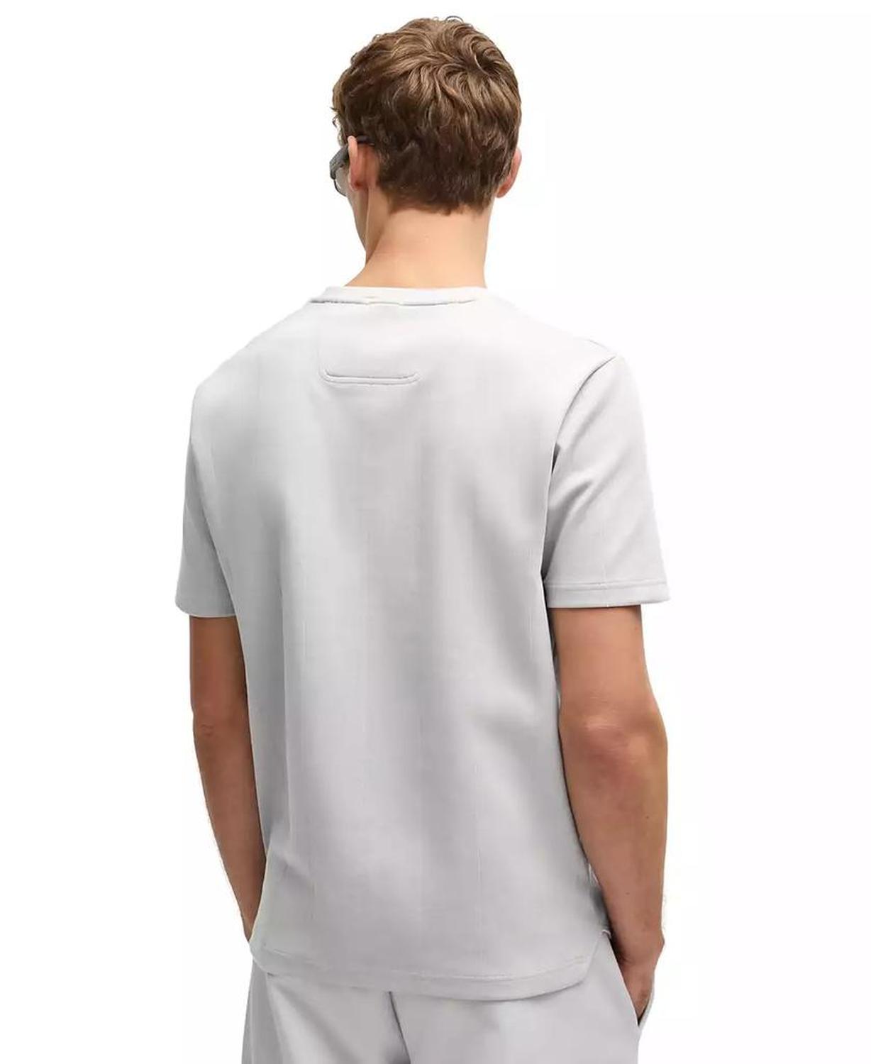 Men's Drop-Stitch Detail Relaxed-Fit T-Shirt