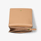 Carson Small Metallic Pebbled Leather Wallet