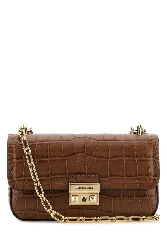 Michael Michael Kors Tribeca Small Embossed Crossbody Bag