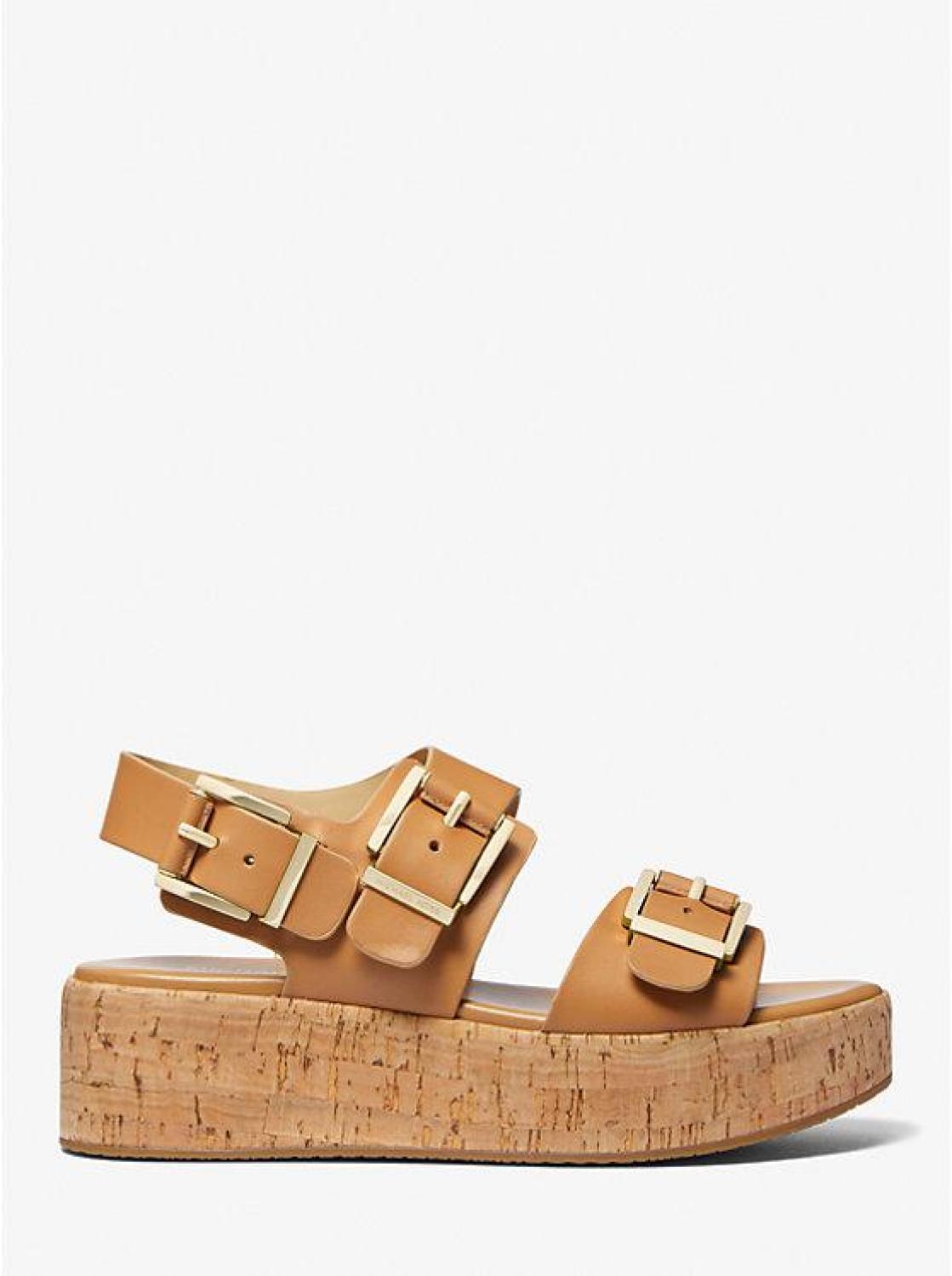 Colby Leather Flatform Sandal