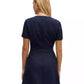 Women's V-Neck Business Dress