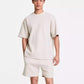 Men's Relaxed Fit Waffle Knit Short Sleeve T-Shirt