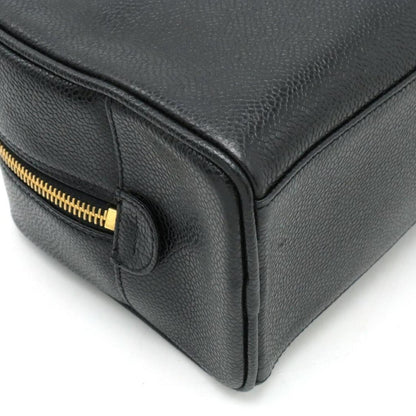 Chanel Coco Mark  Leather Clutch Bag (Pre-Owned)