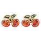 Coach Cherry Motif Earrings