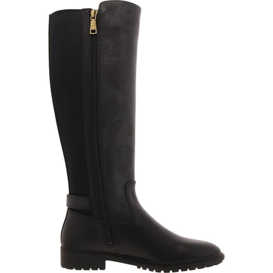 Womens Faux Leather Knee-High Boots