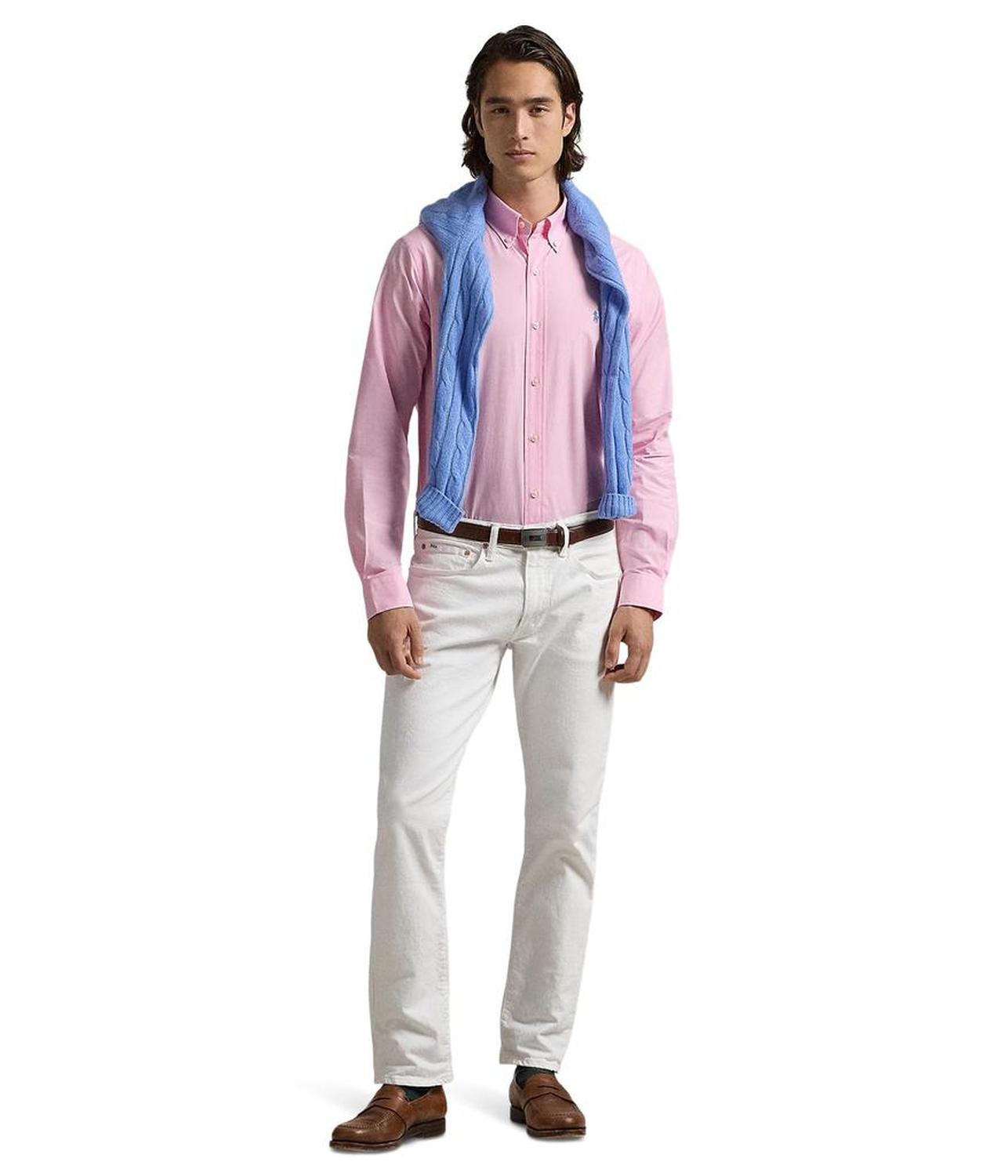 Classic Fit Stretch Poplin Shirt