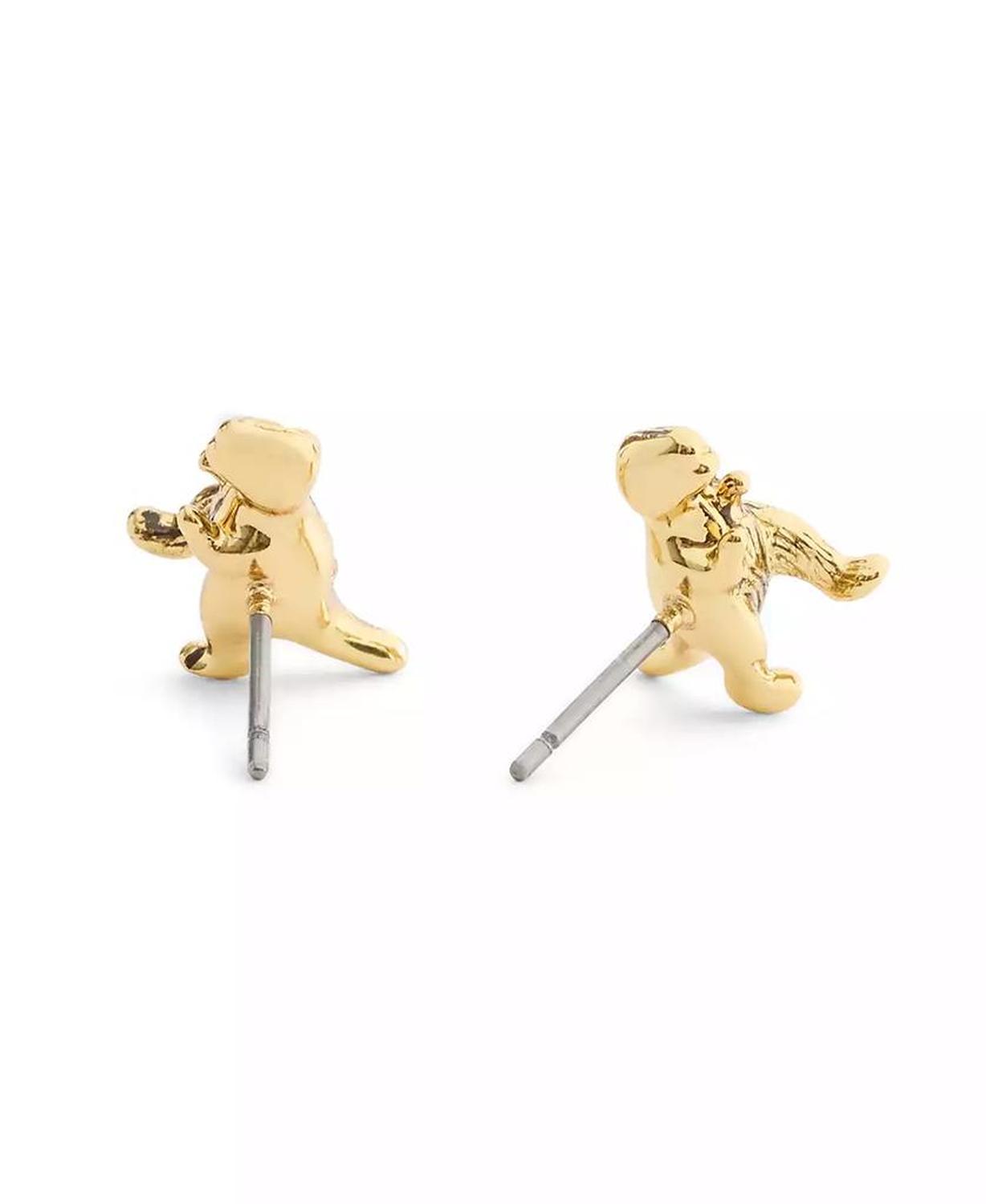 Gold Plated Rexy Stud Earrings