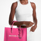 Mirella Medium Pebbled Leather Tote Bag