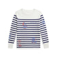 Striped Cotton Graphic Long-sleeve Tee (toddler/Little Kid)