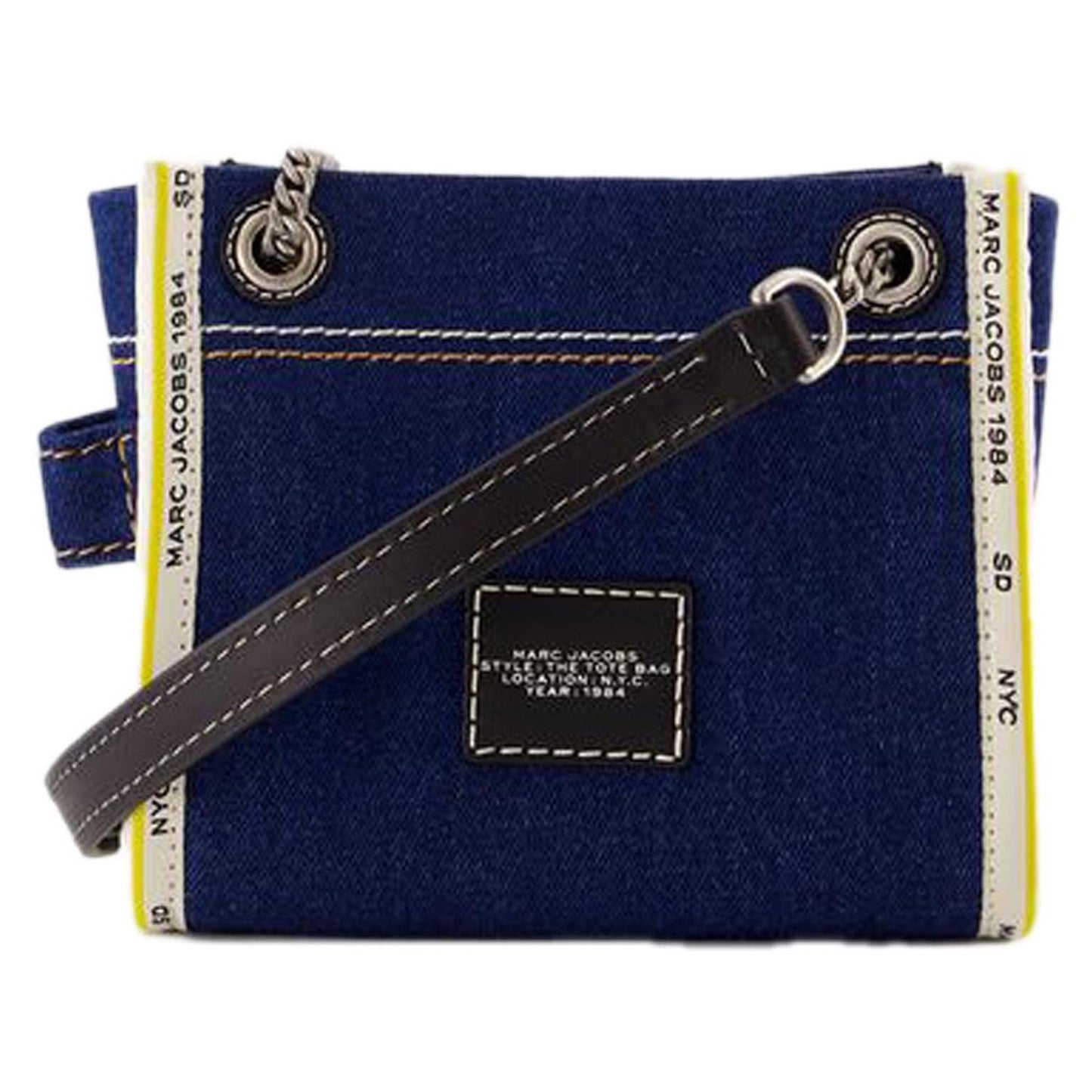 The Mini Tote -  - Cotton - Black