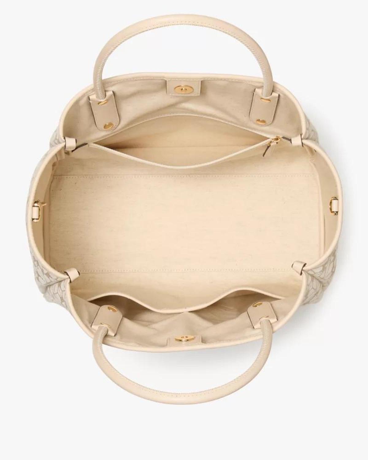 Spade Flower Jacquard Medium Everything Tote