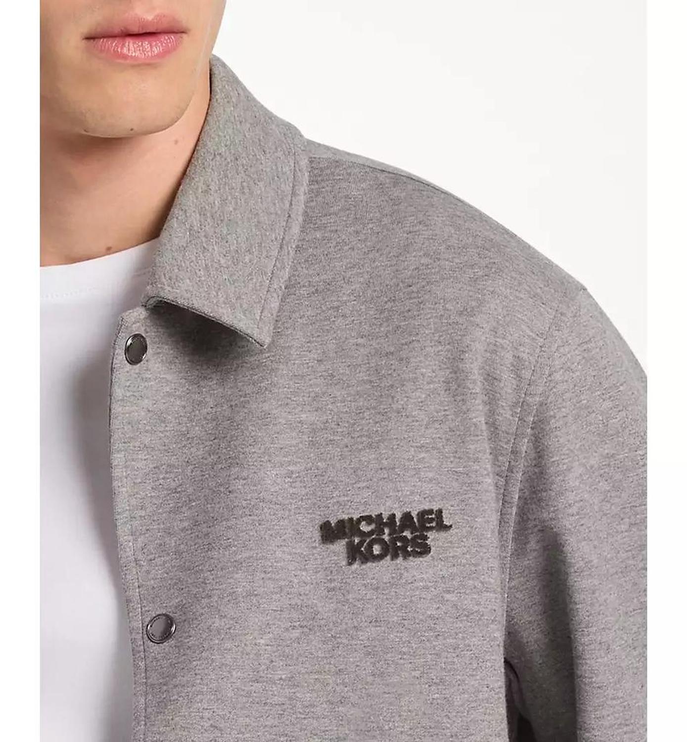 Men's Collared Long-Sleeve Jacket