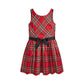 Plaid Twill Dress (Big Kid)