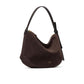 Loop Suede Shoulder Bag