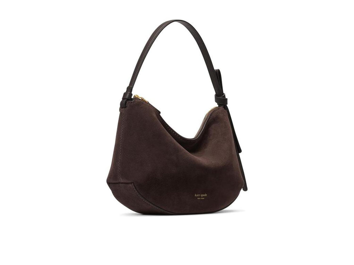 Loop Suede Shoulder Bag