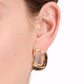 Cubic Zirconia Statement Stud Earrings