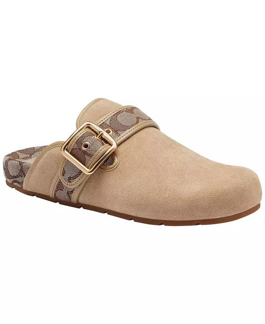 Women's Archival Buckle Round Toe Clogs