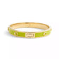 Signature C Enamel Bangle Bracelet