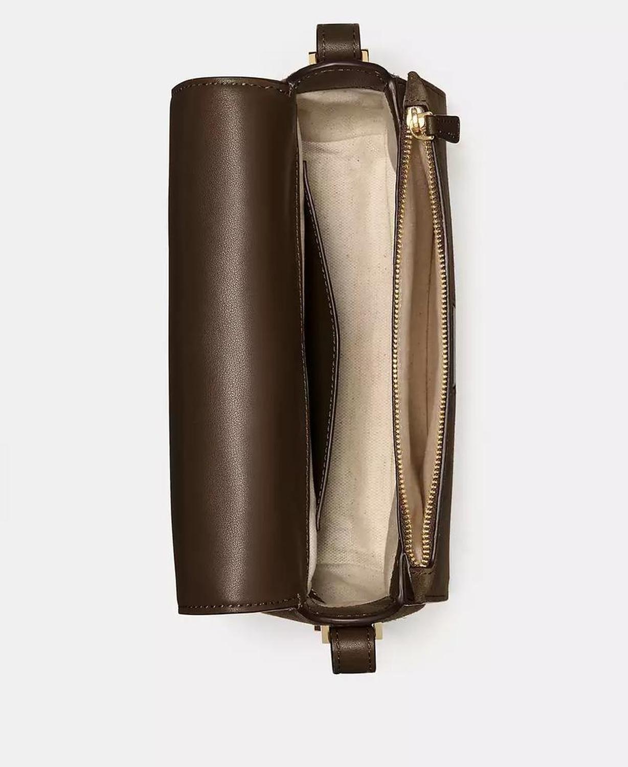 Liv Floral Embellished Suede Crossbody Bag