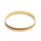 Gold Plated Duo Bangle Bracelet Set