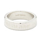 Engraved Idiom Script Band Ring