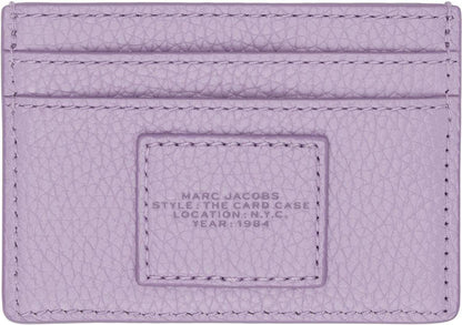 Purple 'The Leather Card Case' Card Holder
