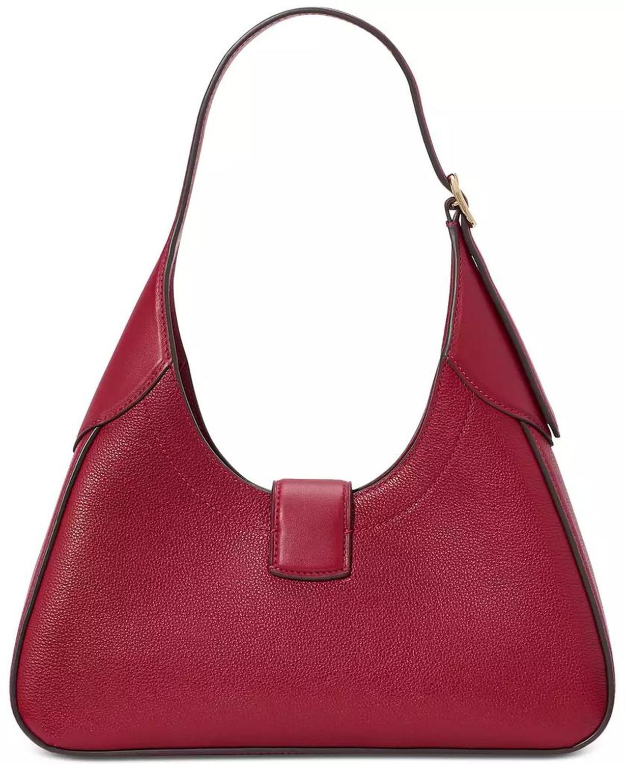 Nouveau Pebbled Leather Shoulder Bag