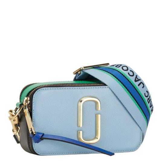 blue  Leather Shoulder Bag (Pre-Owned)