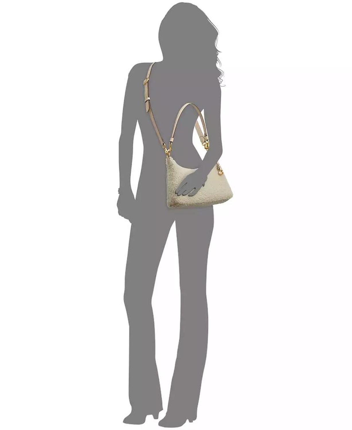 Juliet Small Shearling Shoulder Bag