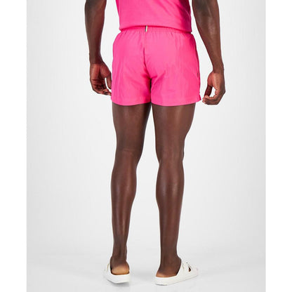 Men's 3" Mooneye Outlined Logo Drawstring Swim Trunks