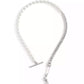 Faux Stone Signature Rexy Safety Pin Choker Necklace