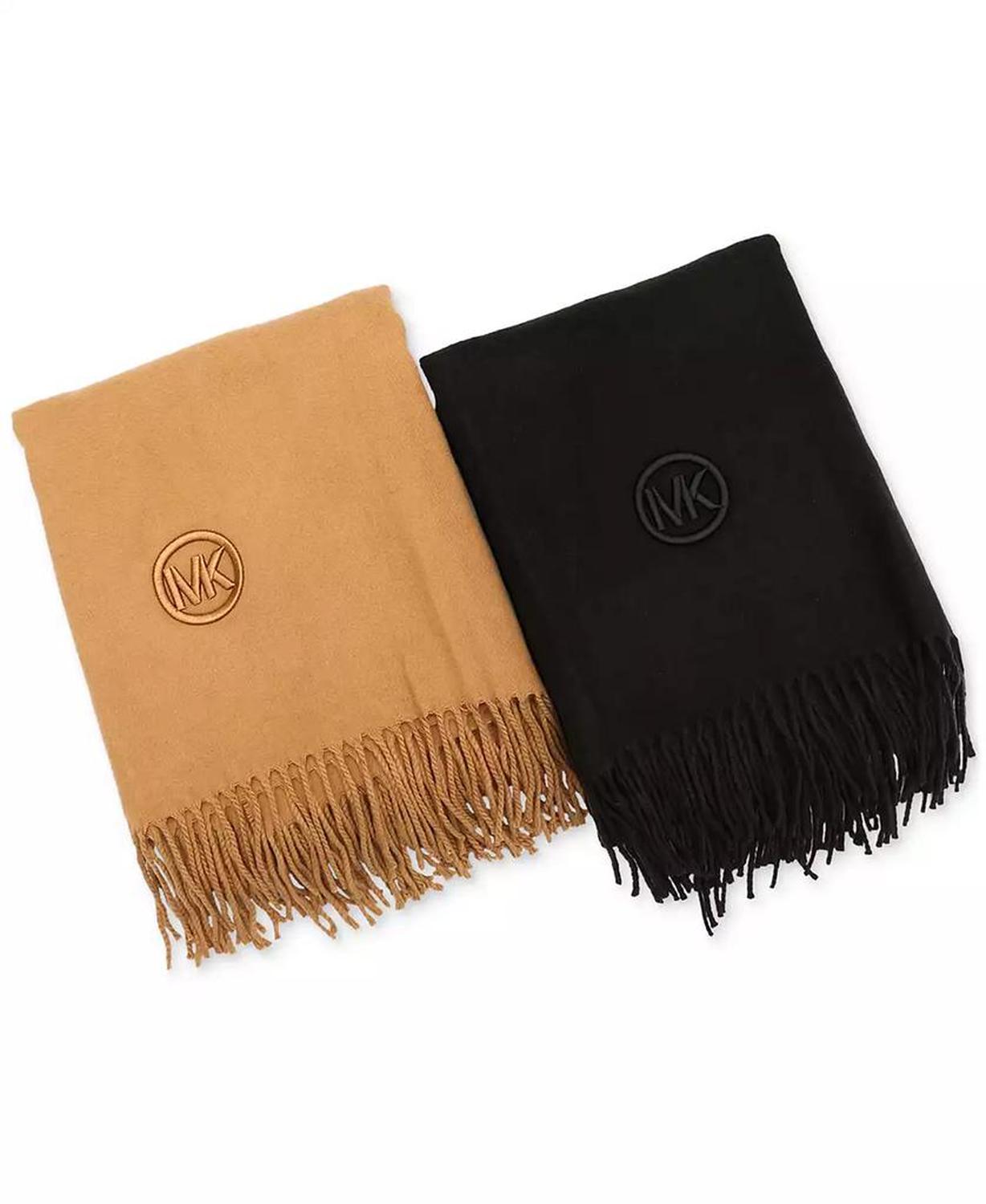 Women's Embroidered Fringe Scarf