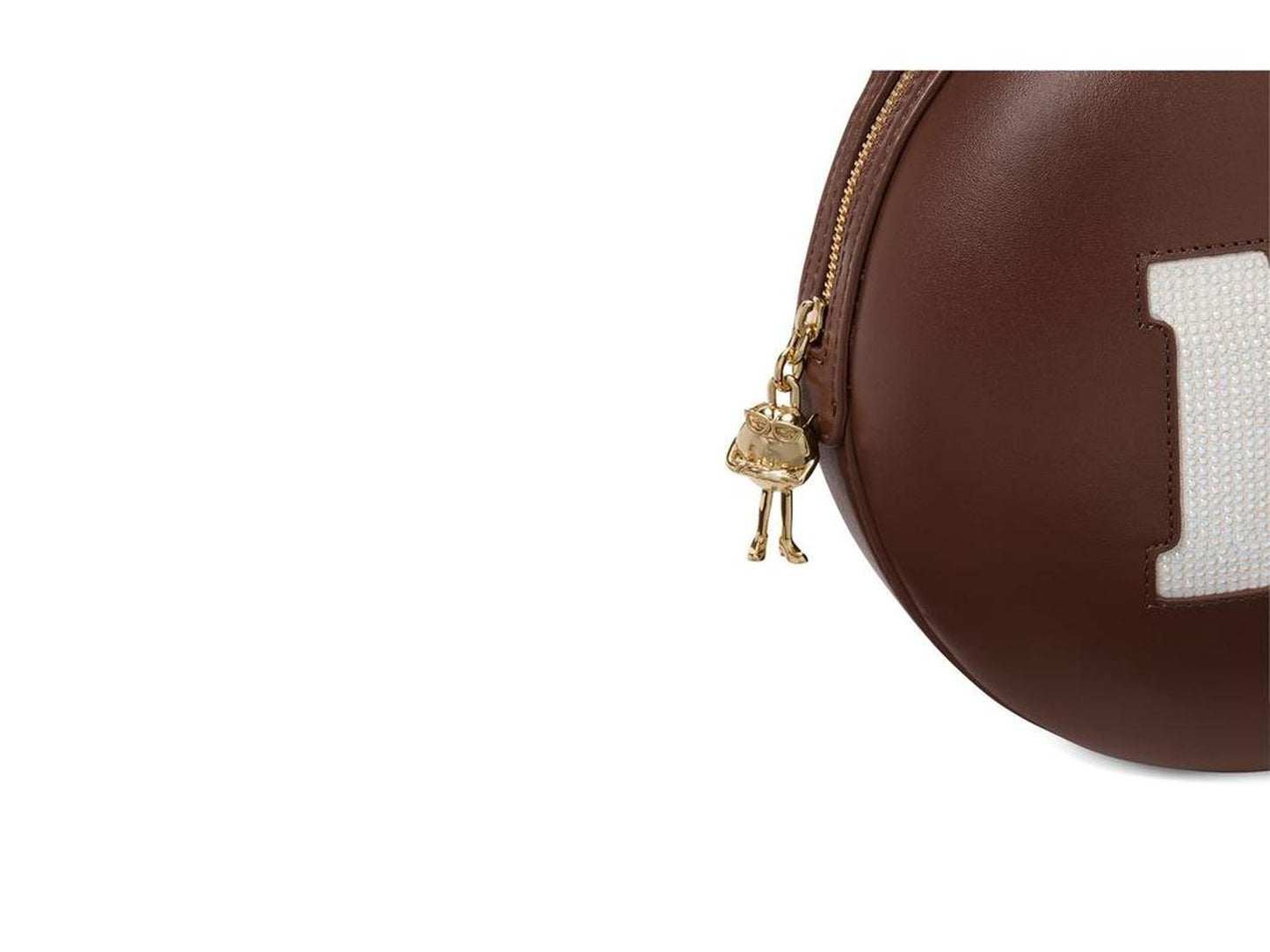 Mms X Kate Spade New York Embellished Smooth Leather 3D Crossbody
