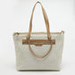 Michael Kors  Signature Coated Canvas And Leather Large Slater Tote