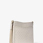 Jet Set Travel Small Signature Logo and Metallic Messenger Bag