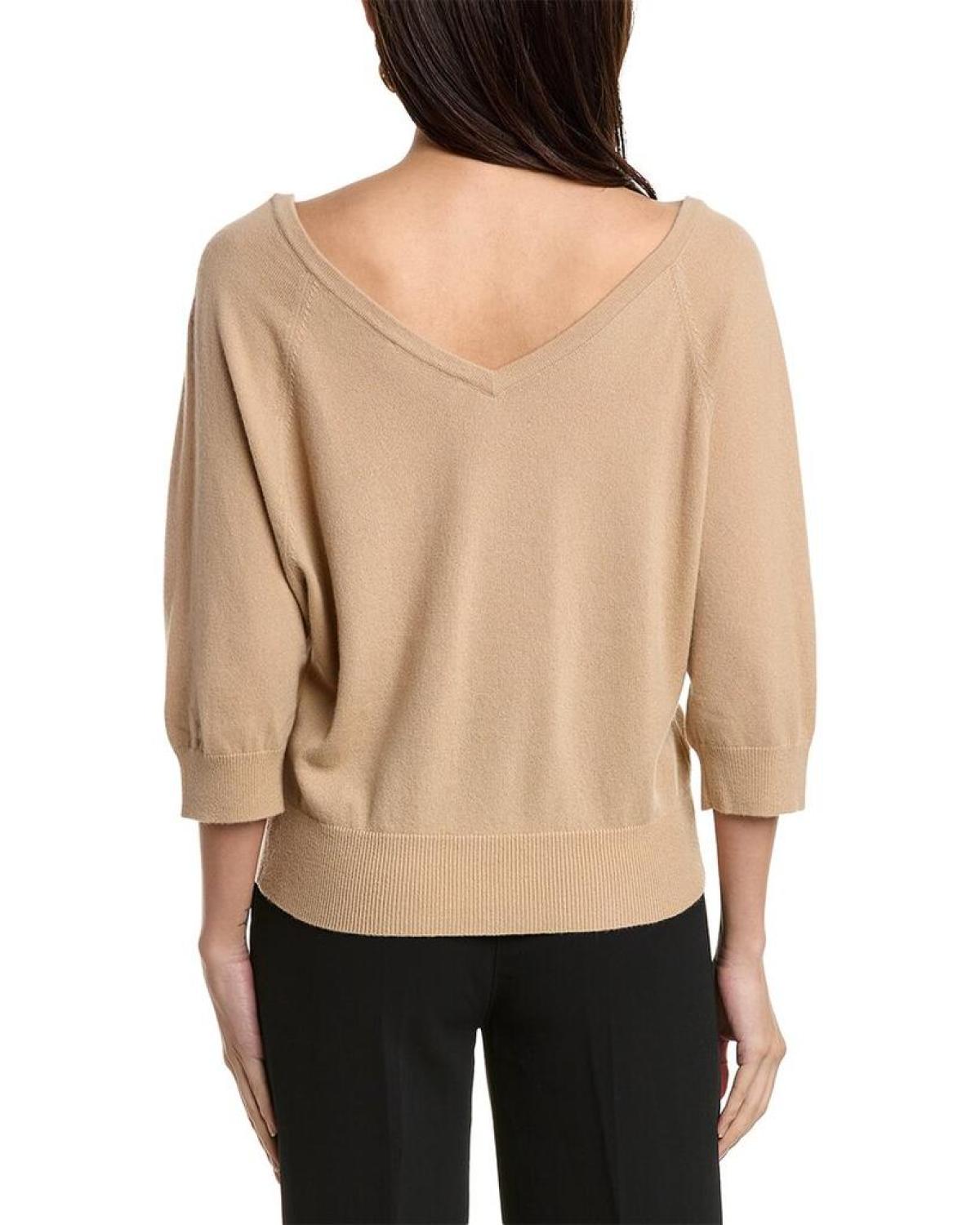 Michael Kors V-Neck Starlet Cashmere Sweater