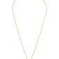 Coach Logo Plaque Pendant Necklace