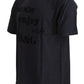 Dolce & Gabbana Elegant Gray Motive Crew Neck T-Shirt