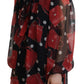 Dolce & Gabbana Sicilian Print Silk Blouse - Luxurious & Chic