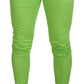 Dolce & Gabbana Elegant Light Green Cotton Chinos
