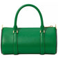 Spade Icon Small Leather Barrel Bag