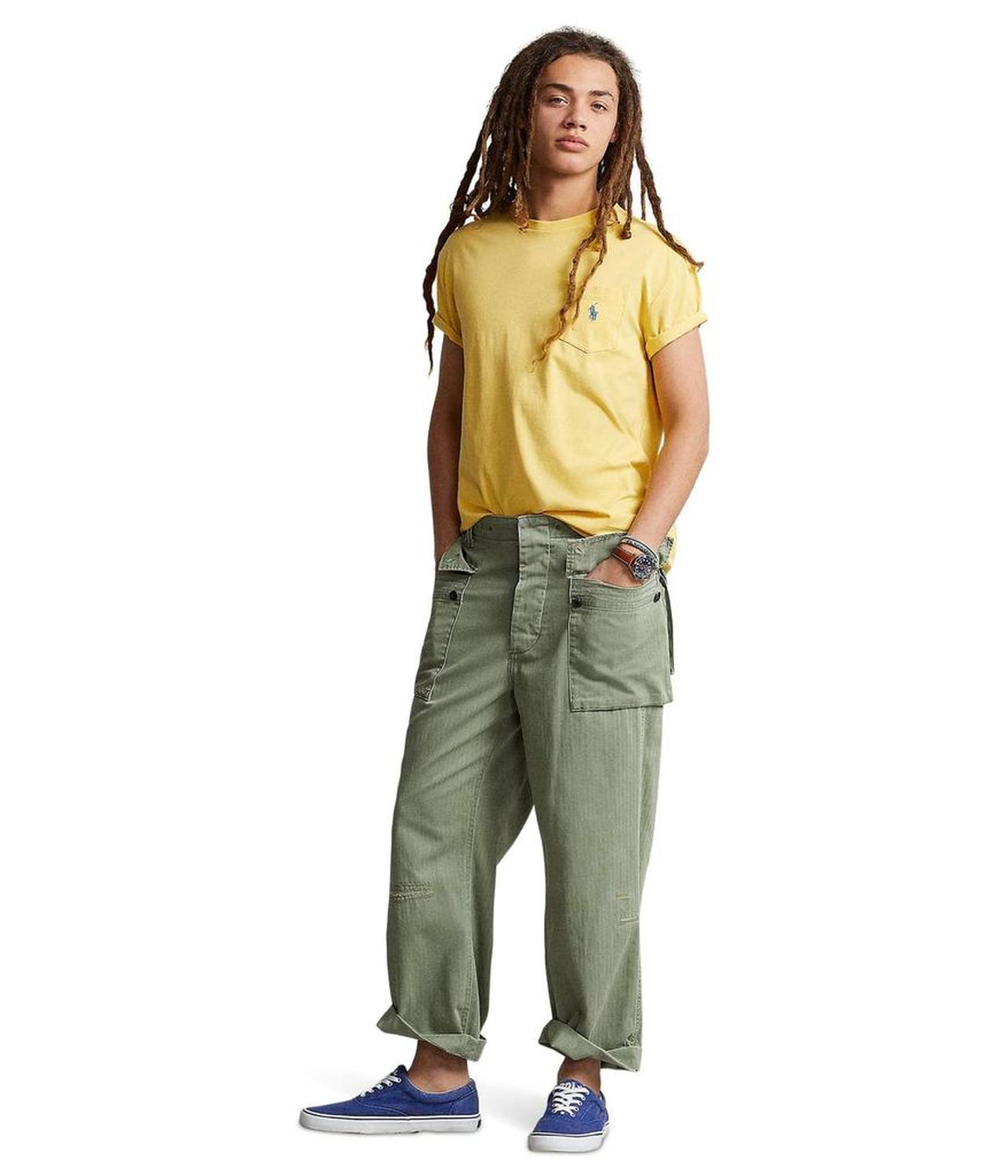 Classic Fit Jersey Pocket T-Shirt