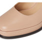 Sculpted C Leather Pumps