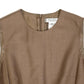 Ural Midi Dress In Brown Wool
