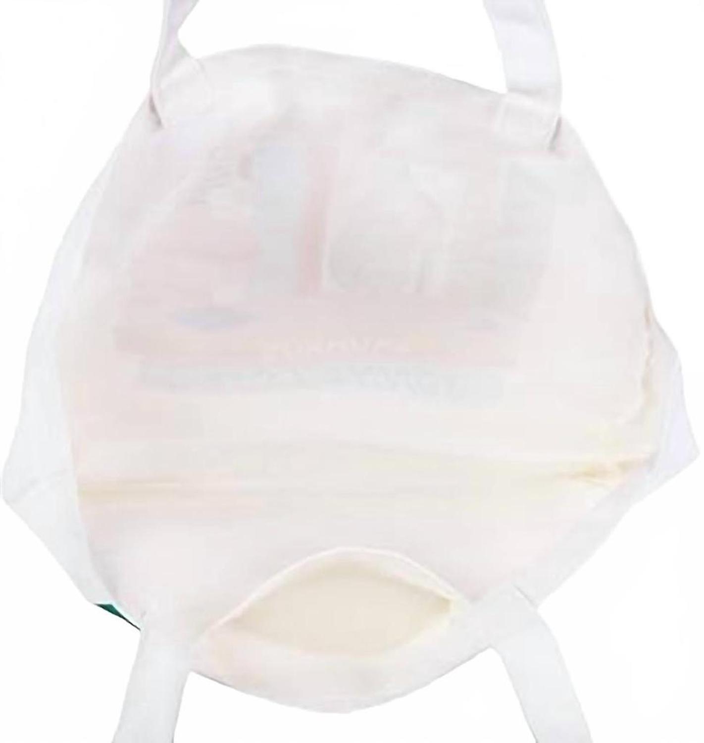 Women's Canvas Bookshelf Book Tote Bag In Beige